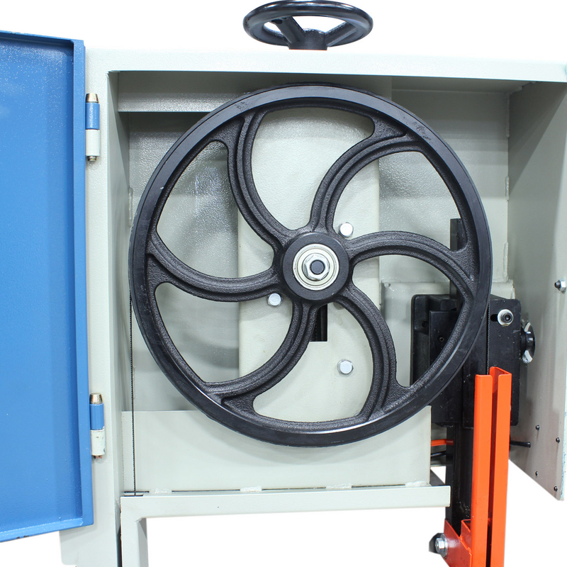 Baileigh BSV-12VS-V2 Vertical Bandsaw Upper pulley