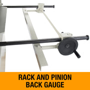 Baileigh SH-5216A 52" 16ga Pneumatic Shear - Backstop