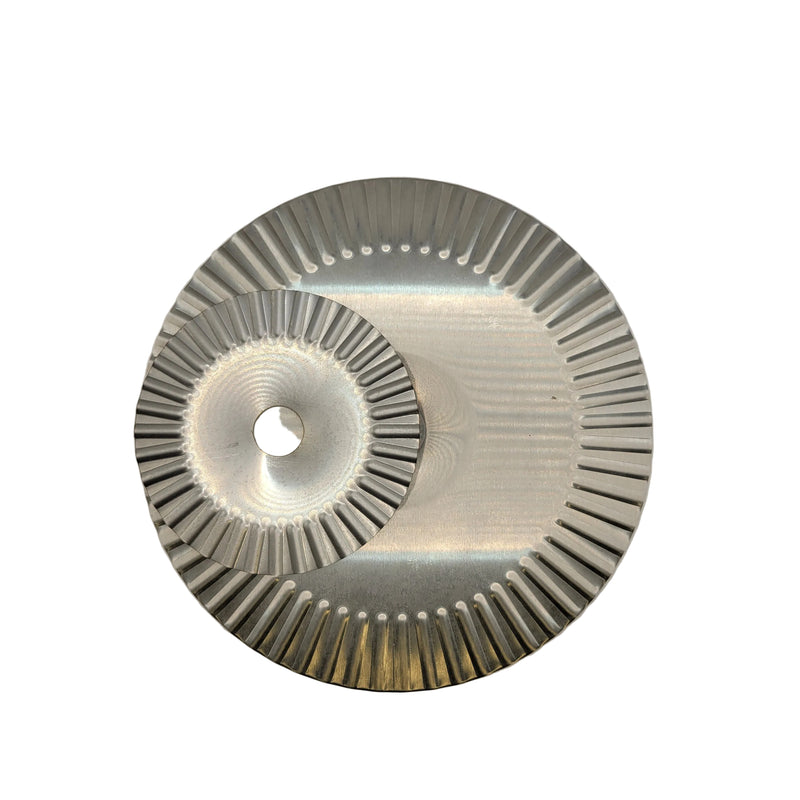Cornfield Customs Hot Shot Shrinking Disc size comparison
