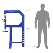 Eastwood English Wheel With Stand Size Comparison