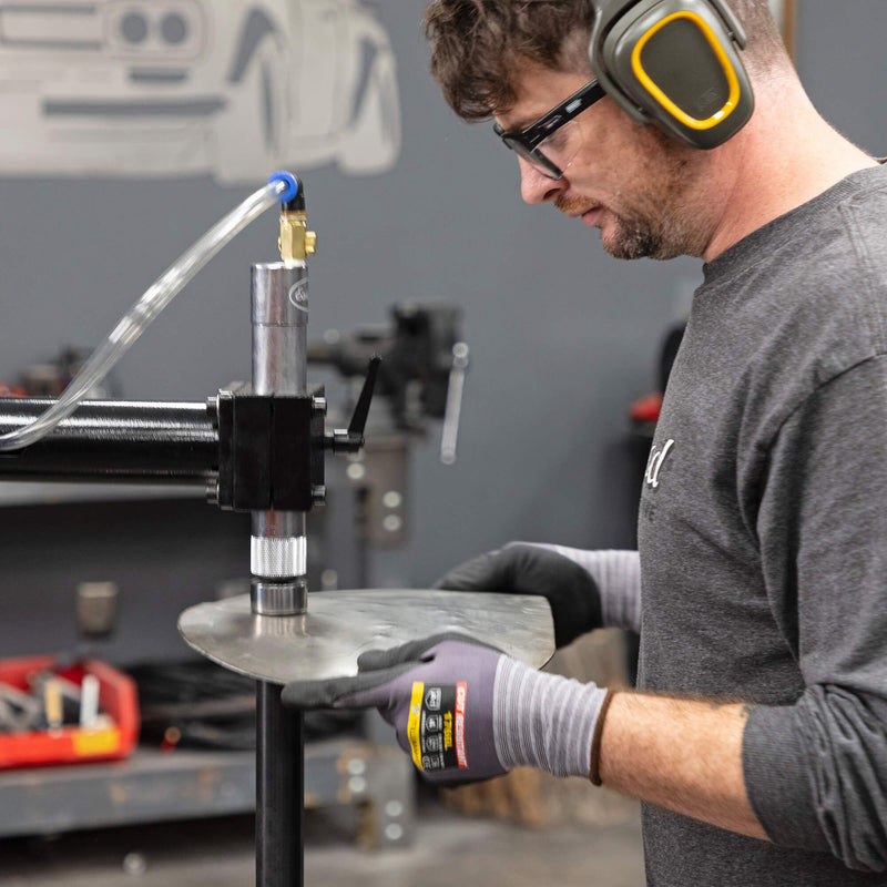Eastwood 74164 28 Inch HD Pneumatic Planishing Hammer - In Use 2