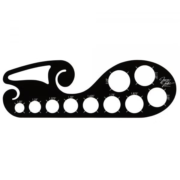 Jamey Jordan Signature Series French Curve Layout Tool