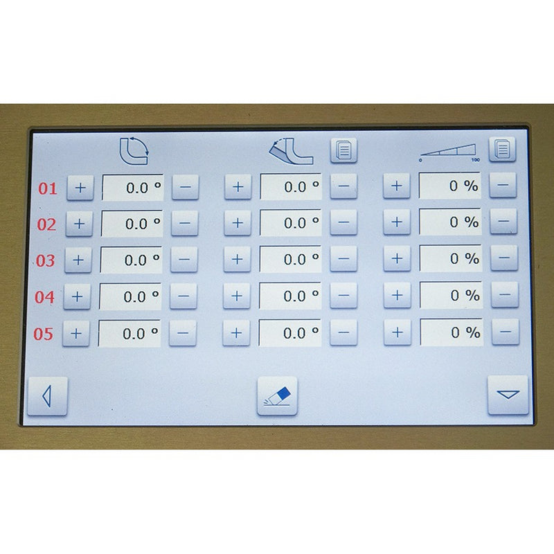 Ercolina TB130 Top Bender - Touch Screen Multi-Bend Program