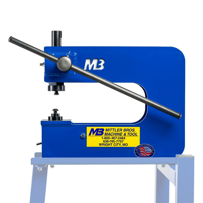 Mittler Bros. 2200-M 3 Ton Manual Bench Press - Side View