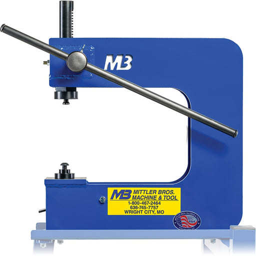 Mittler Bros. 2200-TM 3 Ton High Throat Manual Bench Press